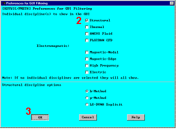 Preferences for GUI Filtering