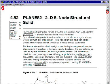 Elements 4.82 PLANE82 2-D Node Structural Solid